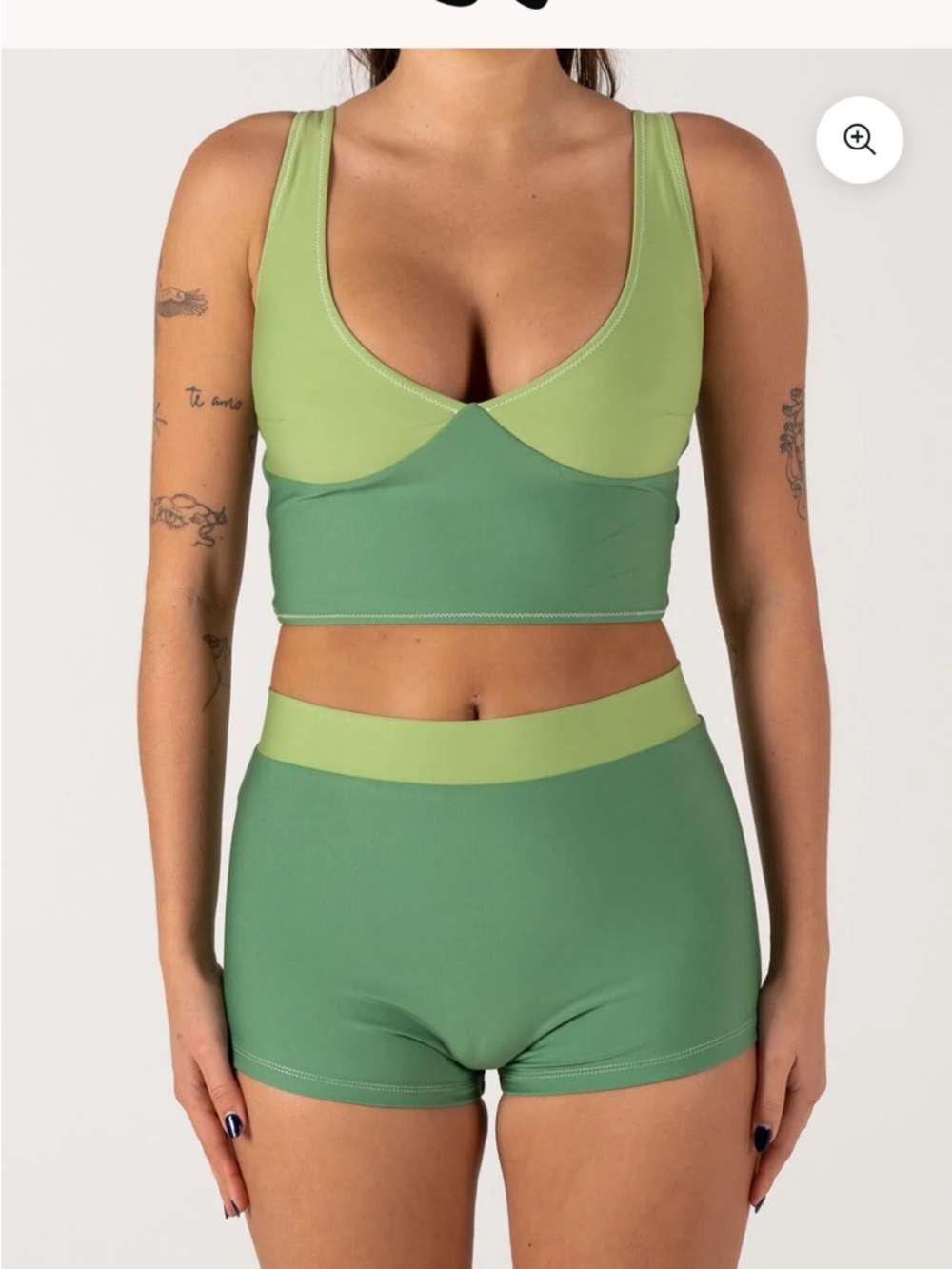 New InnerRelm Green Bikini set.